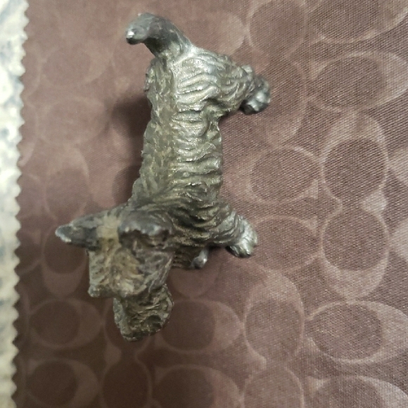 Dog figurine silver or gray ! - Picture 3 of 9